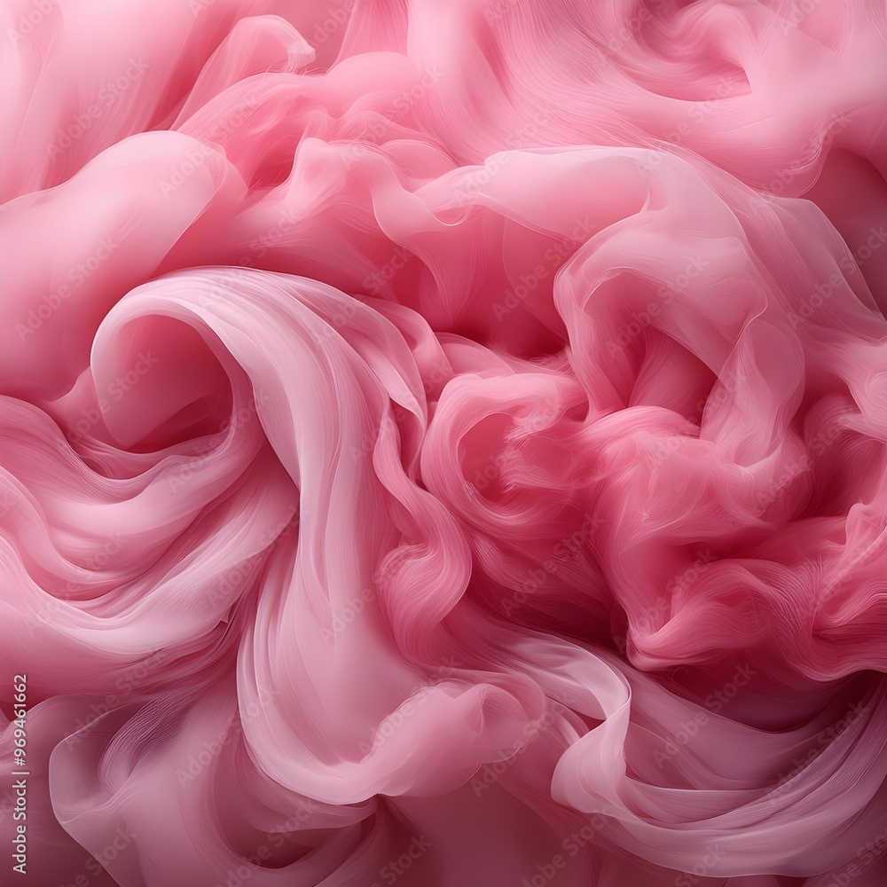 Multiple swirling patterns, soft pink tones blending into the smoky texture. Multiple swirling patterns, soft pink tones blending into the smoky texture.