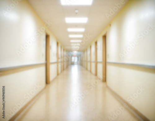 Abstract blur hospital clinic medical interior background stock photo Office, Backgrounds, Medical Clinic, Defocused, Hospital