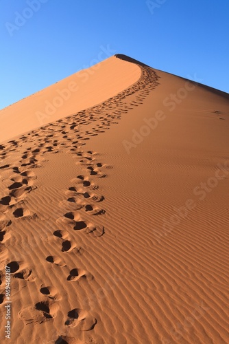 Canvastavla Red dune on the road to Sossusvlei, Namibia, Africa