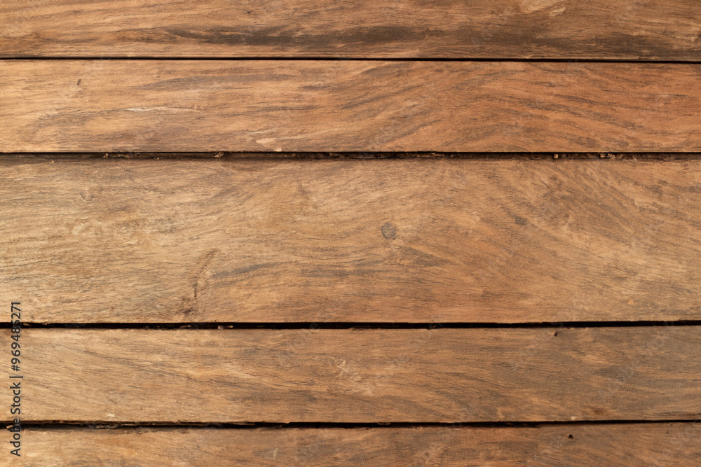 Close up of rustic brown wood planks. Close up of rustic brown wood planks.