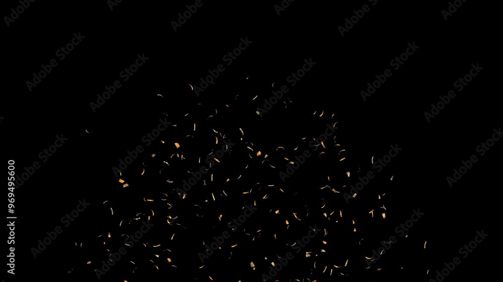 confetti rain launched from a cannon slowly falling - separate alpha channel
confetti rain launched from a cannon slowly falling - separate alpha channel