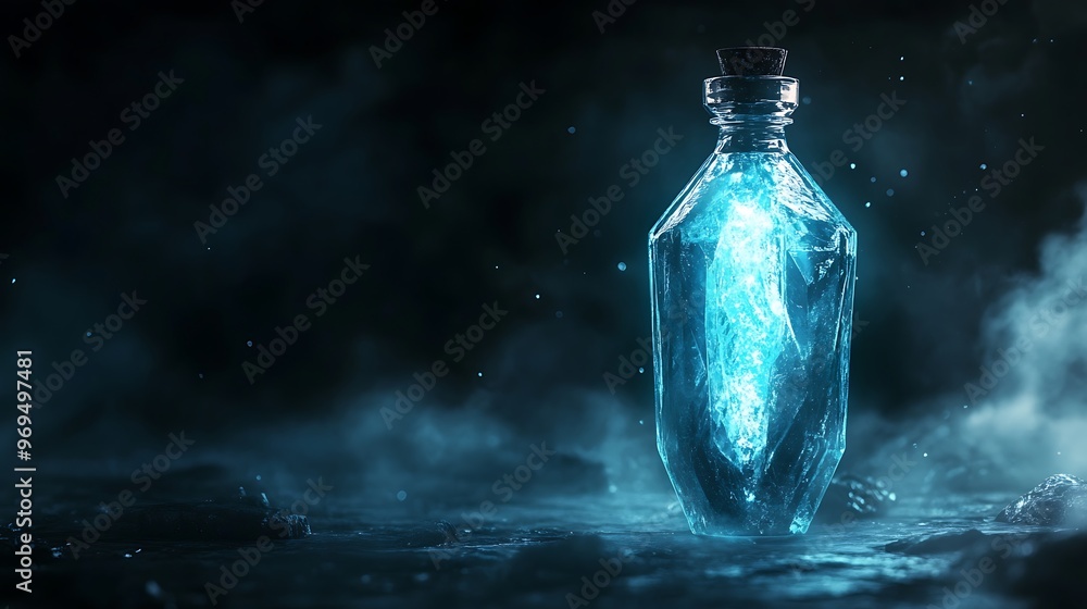 Illuminated Crystal Vial - A Hyper-Realistic Cinematic Showcase of Mystical Elegance in High Resolution Detail Illuminated Crystal Vial - A Hyper-Realistic Cinematic Showcase of Mystical Elegance in High Resolution Detail