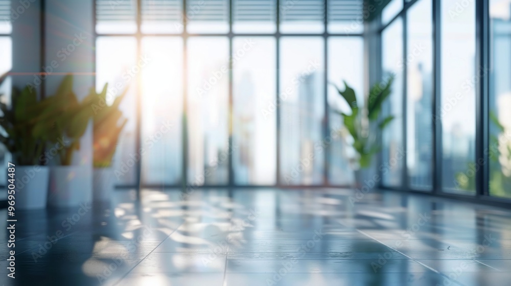 Office blurred background illustration generated by ai Office blurred background illustration generated by ai