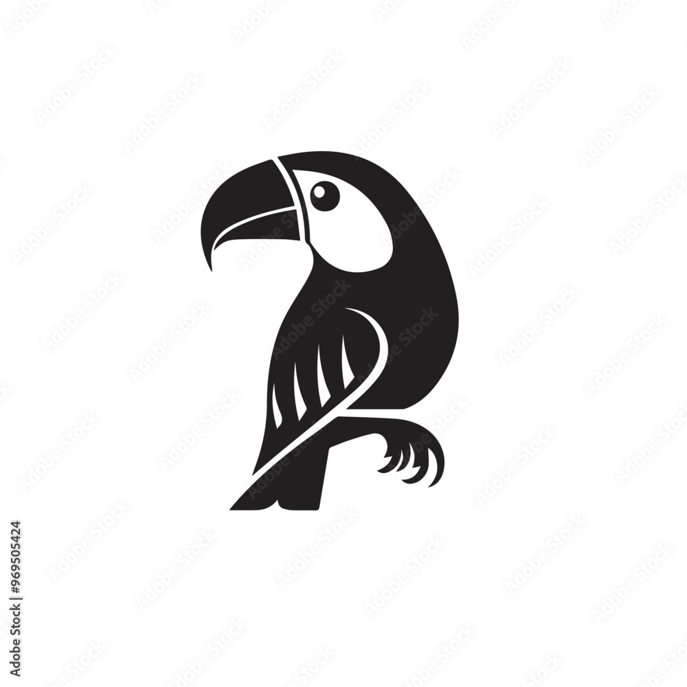 Toucan in cartoon, doodle style . Image for t-shirt, web, mobile apps and ui. Isolated 2d vector illustration in logo, icon, sketch style, Eps 10, black and white. AI Generative Toucan in cartoon, doodle style . Image for t-shirt, web, mobile apps and ui. Isolated 2d vector illustration in logo, icon, sketch style, Eps 10, black and white. AI Generative