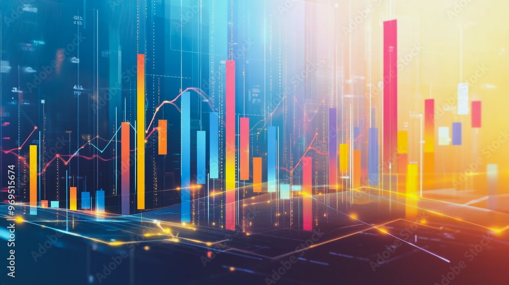 charts and graphs with statistics to innovative analyze business potential and forecast future development of companies growth. charts and graphs with statistics to innovative analyze business potential and forecast future development of companies growth.