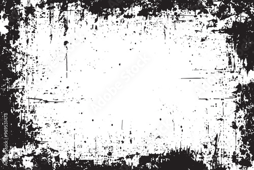 Wallpaper Mural Imagine a background that is predominantly black, with irregular, worn-out white patches scattered unevenly across the surface. The texture has a rough, distressed look, as though the surface has been Torontodigital.ca