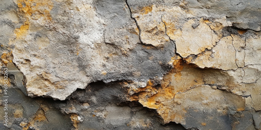 Weathered Rock Surface with Cracks and Fissures Weathered Rock Surface with Cracks and Fissures