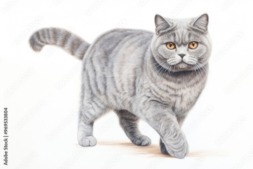 Obraz premium Drawing animal mammal sketch.