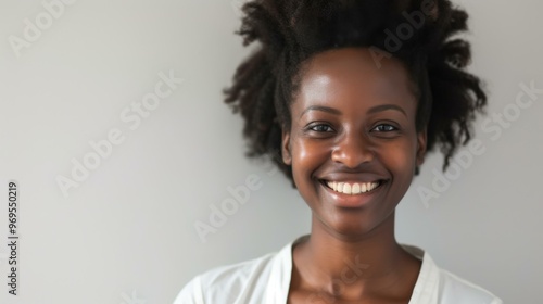 Smiling Woman Portrait - Happy and Natural