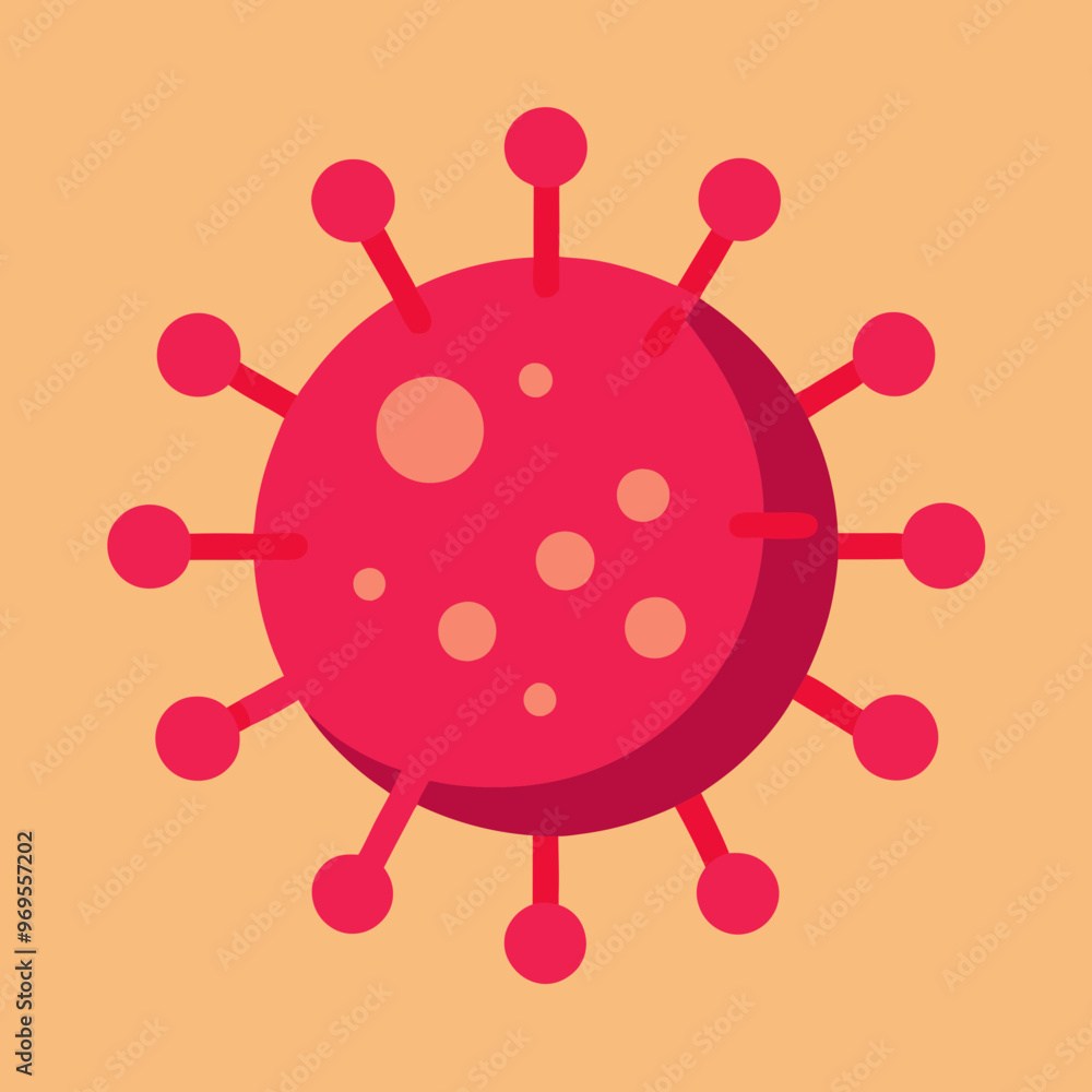 Fototapeta premium HIV vector illustration 
