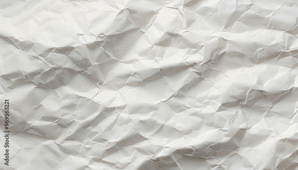 Crumpled white paper texture, suitable for backgrounds or design projects. Crumpled white paper texture, suitable for backgrounds or design projects.