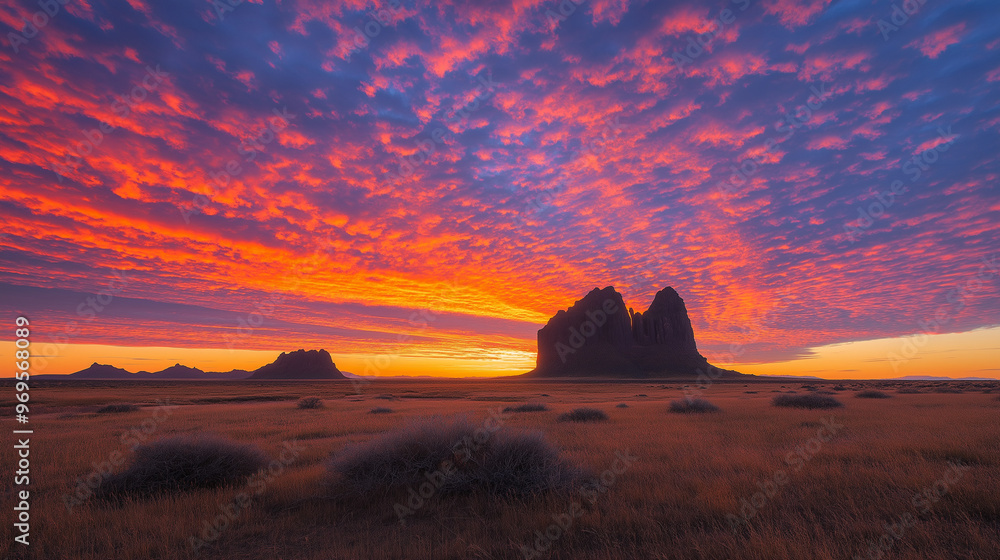 Rock formations in the Desert