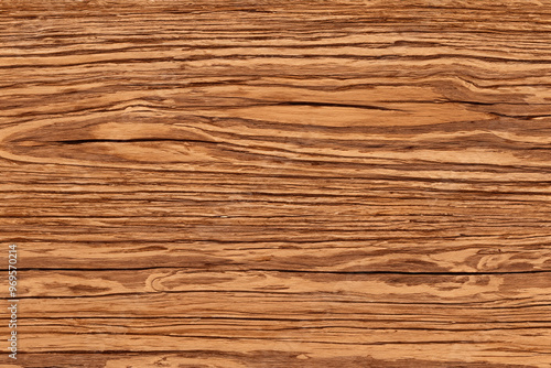 Closeup of rustic, brown wood grain with natural knots and lines.