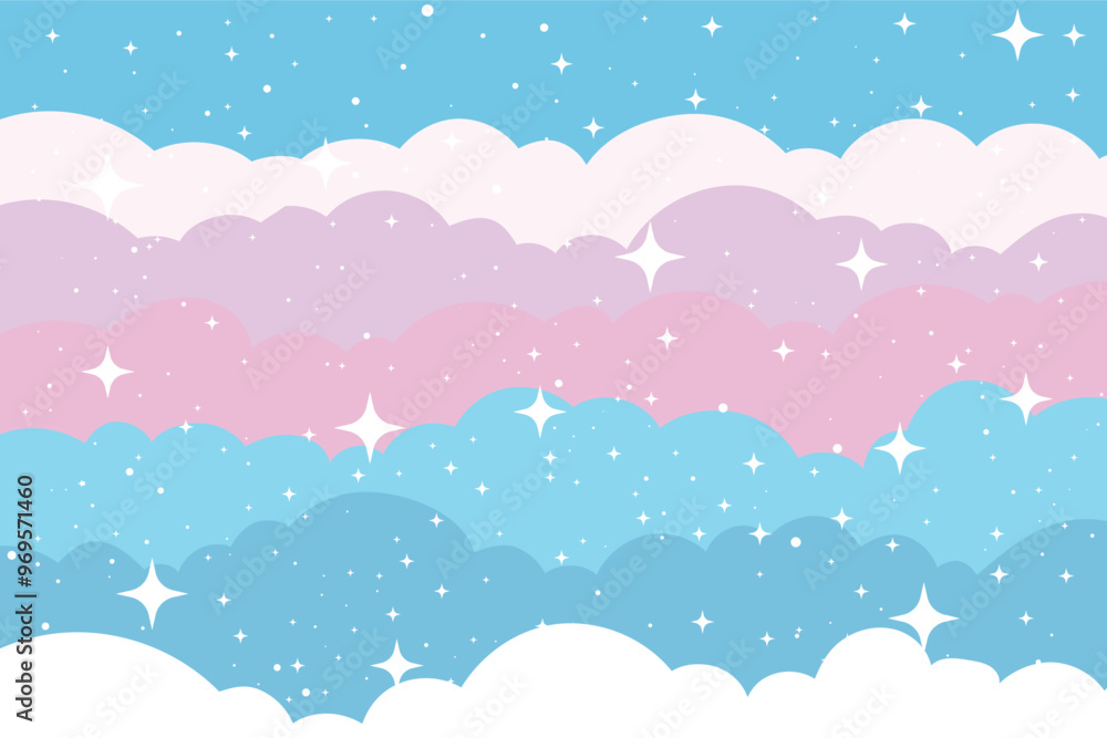 colorful sky, dream illustration, rainbow fantasy background colorful sky, dream illustration, rainbow fantasy background