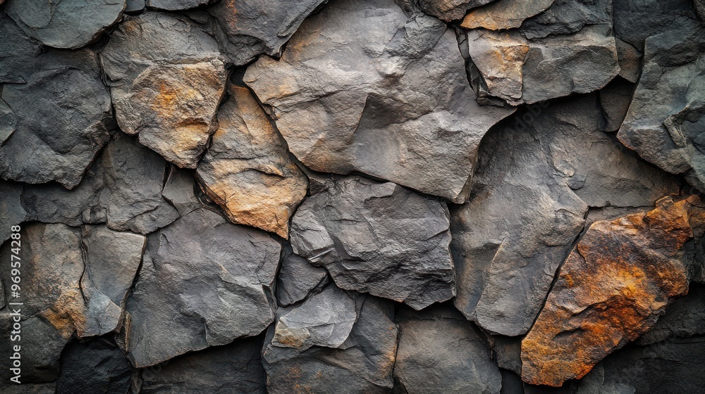 A Close-Up of a Rough, Textured Stone Wall A Close-Up of a Rough, Textured Stone Wall