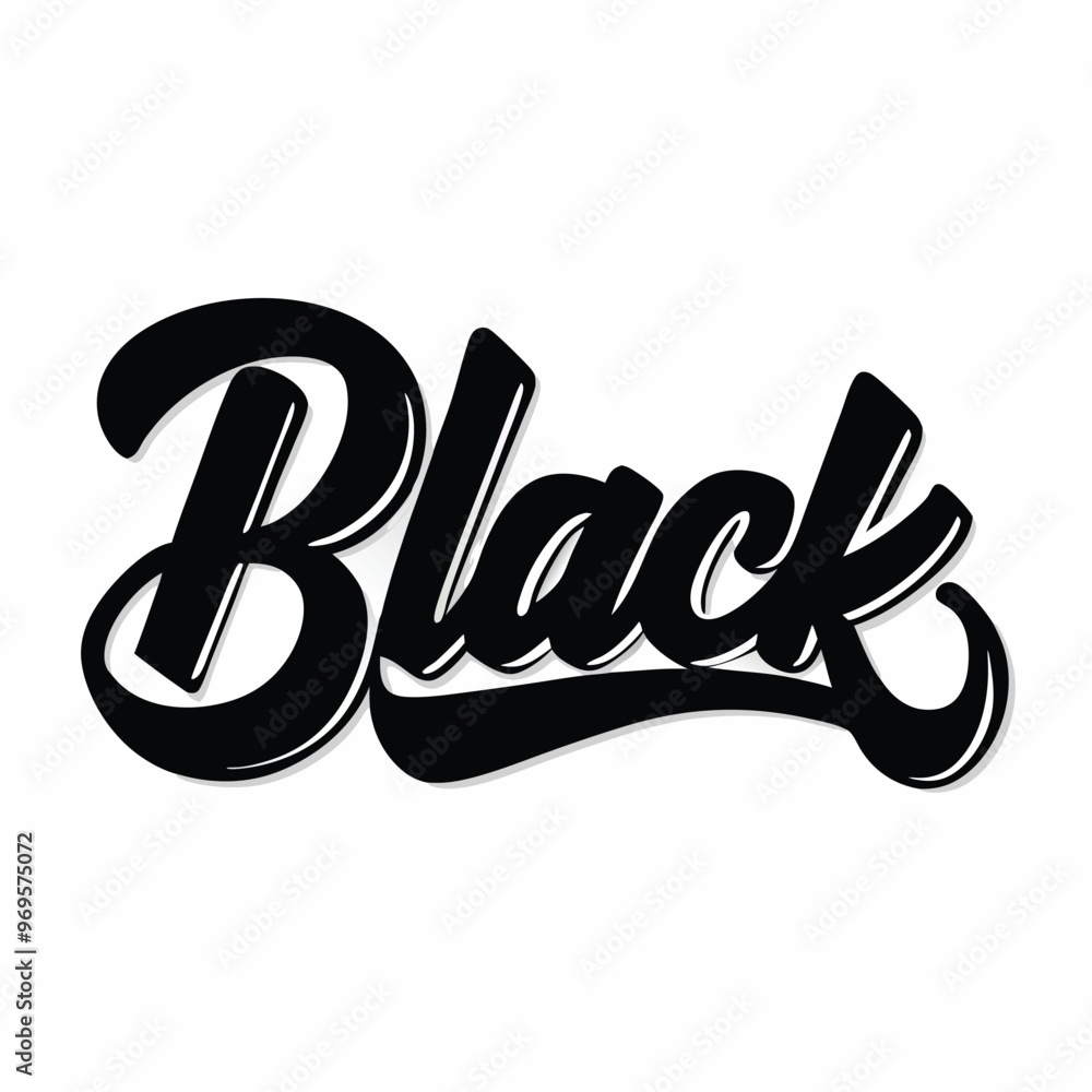 a design text with the stylish font Black vector art illustration, vector silhouette a design text with the stylish font Black vector art illustration, vector silhouette