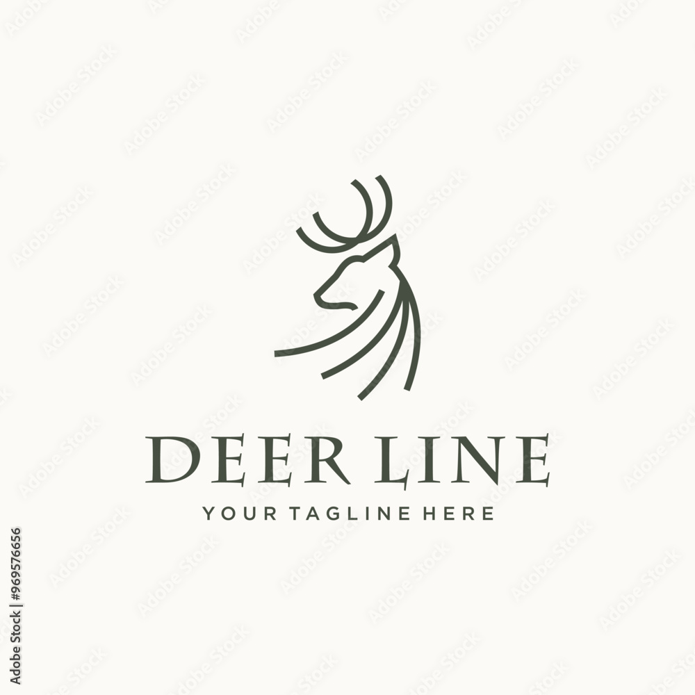Deer head line elegant logo icon designs vector, suitable for your design need, logo, illustration, animation, etc. Deer head line elegant logo icon designs vector, suitable for your design need, logo, illustration, animation, etc.