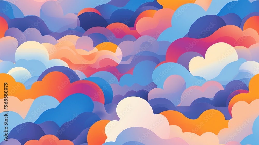 cloud pattern seamless wallpaper cloud pattern seamless wallpaper