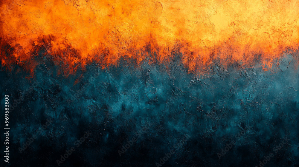 Vibrant Orange Blue Teal Black Vertical Gradient Background Vibrant Orange Blue Teal Black Vertical Gradient Background