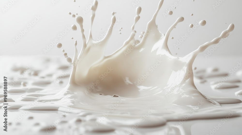 white milk splashes background on white white milk splashes background on white