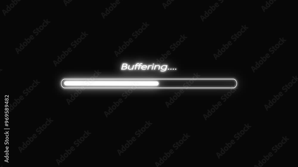Abstract Loading Progress Bar Animation. Abstract Loading Progress Bar Animation.