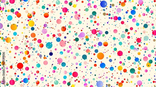 colourful dot pattern wallpaper