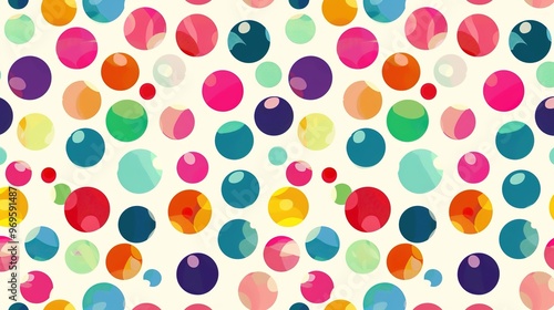 colourful dot pattern wallpaper