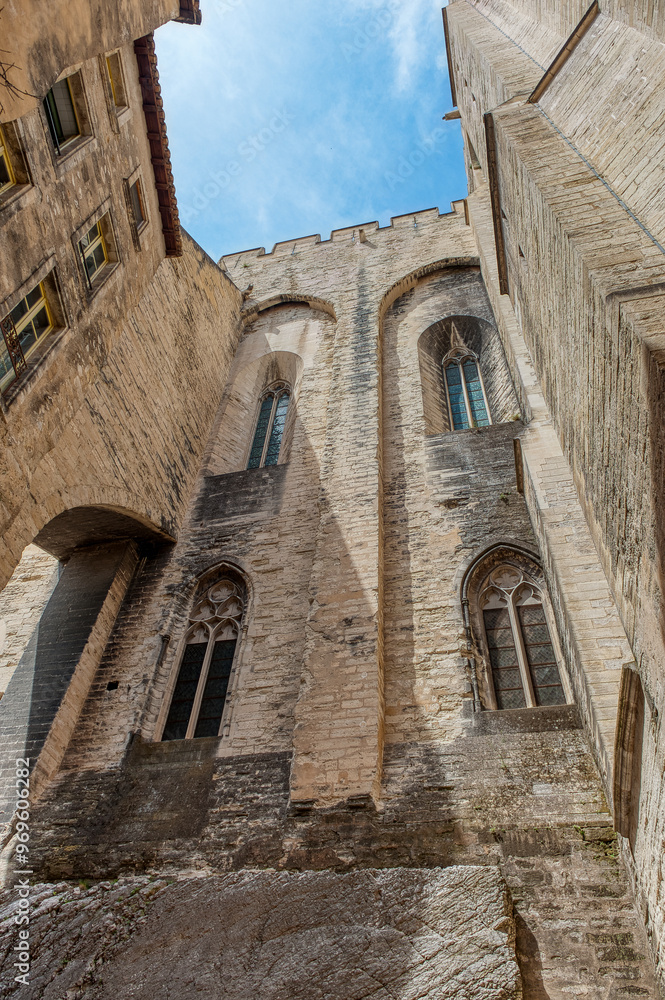 Notre Dame des Doms Cathedral in Avignon, France Notre Dame des Doms Cathedral in Avignon, France