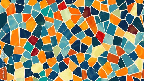 mosaic pattern wallpaper