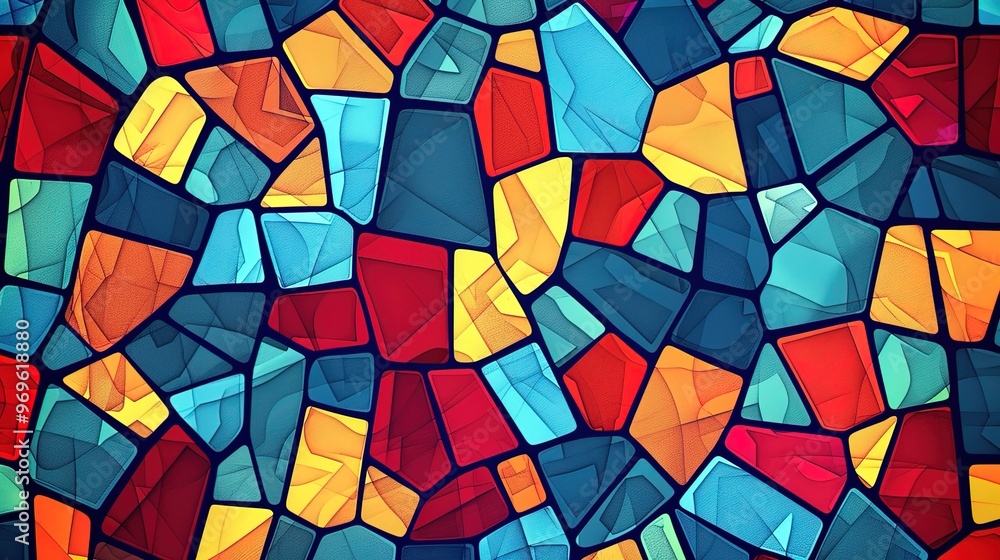 Mosaic pattern wallpaper Mosaic pattern wallpaper