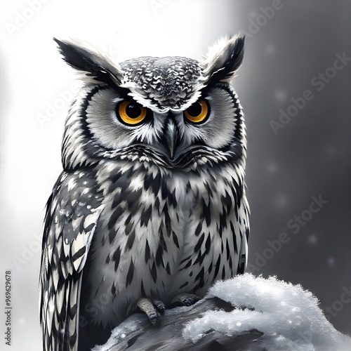 great horned owl