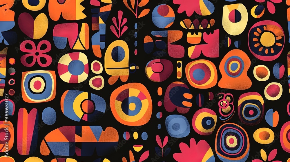 funky shape pattern wallpaper funky shape pattern wallpaper