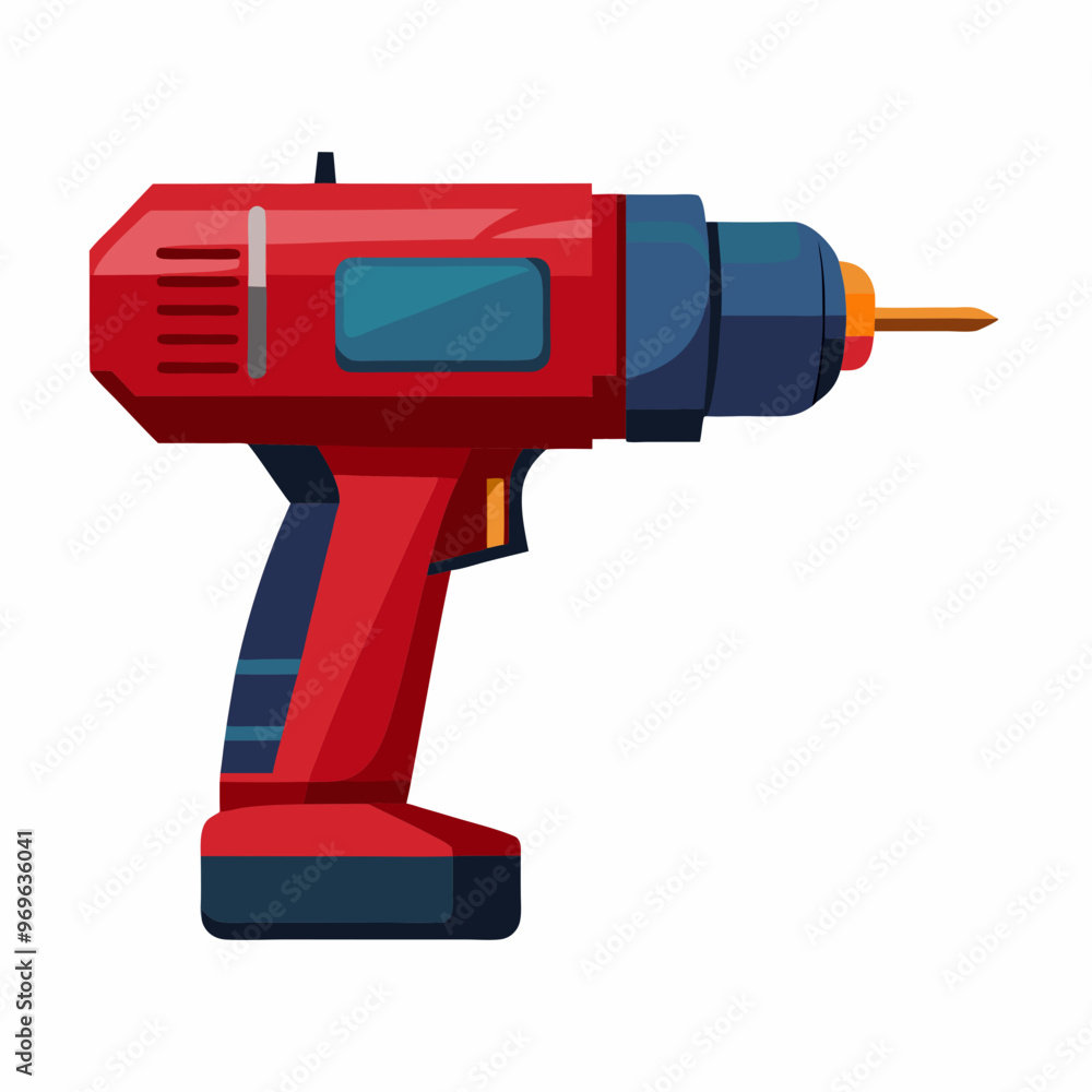 electric drill isolated on white electric drill isolated on white