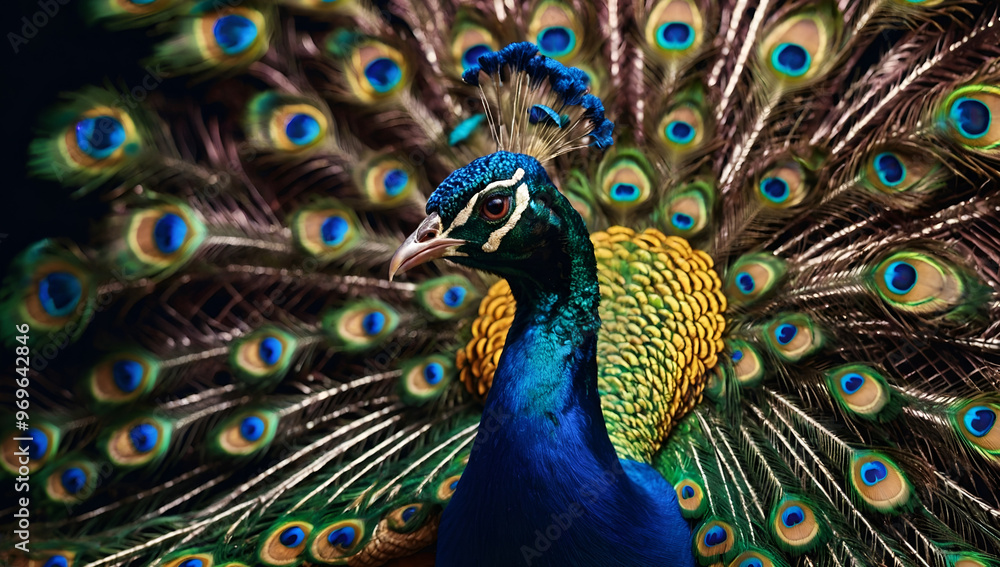 Fototapeta premium peacock wallpaper