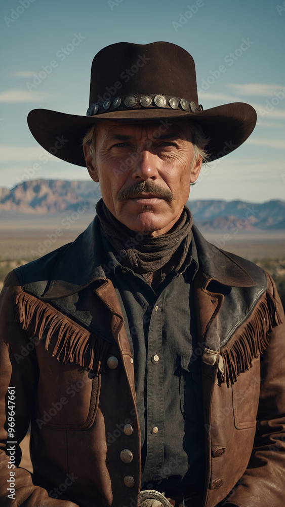 Fototapeta premium western portrait
