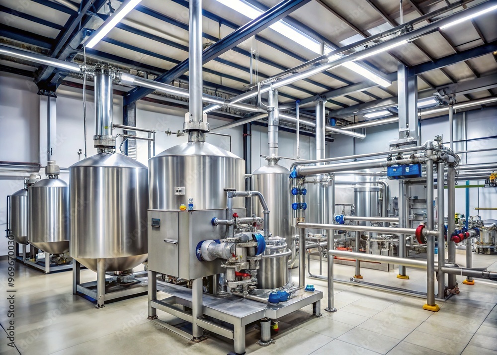 A sea of stainless steel spreads across the sterile interior, punctuated by precision instruments and humming machinery, bathed in the steady glow of fluorescent lights. A sea of stainless steel spreads across the sterile interior, punctuated by precision instruments and humming machinery, bathed in the steady glow of fluorescent lights.