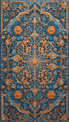 colorful mosaic pattern with various shapes 