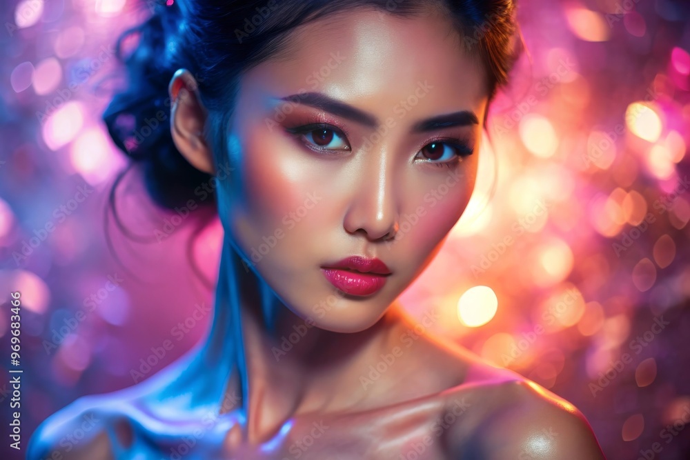 Portrait of asian young beautiful woman Portrait of asian young beautiful woman