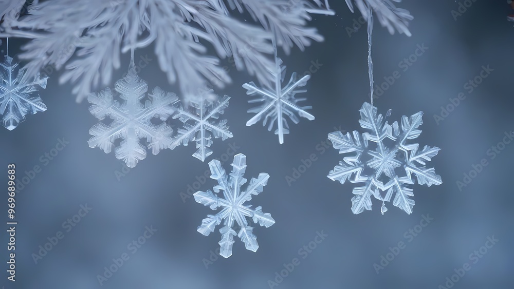 snow covered branches snow covered branches