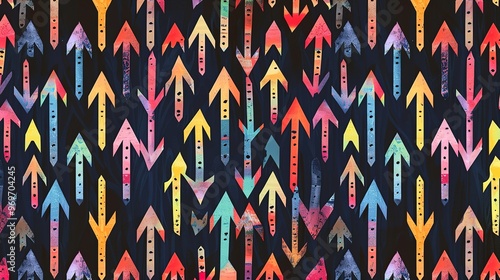 arrrow pattern wallpaper