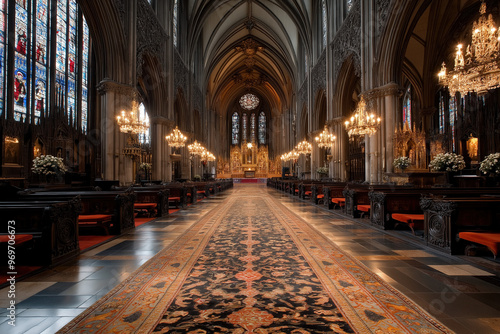 Gothic Church Interior