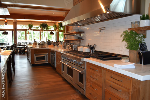 Restaurant Kitchen Interior