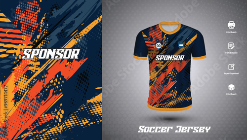 Sports t-shirt design for cricket.