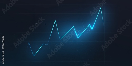 Simple Line Graph with Upwar