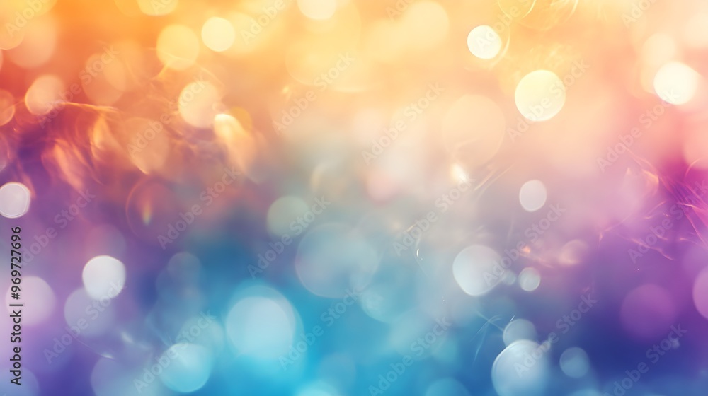 A dreamy, colorful blur of light hues providing an elegant backdrop for promotional materials. A dreamy, colorful blur of light hues providing an elegant backdrop for promotional materials.