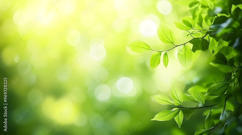An abstract representation of nature with a green blur effect, perfect for backgrounds in eco-friendly designs An abstract representation of nature with a green blur effect, perfect for backgrounds in eco-friendly designs