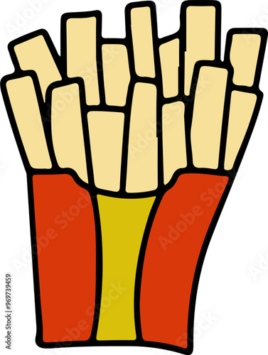 potato hand drawn design