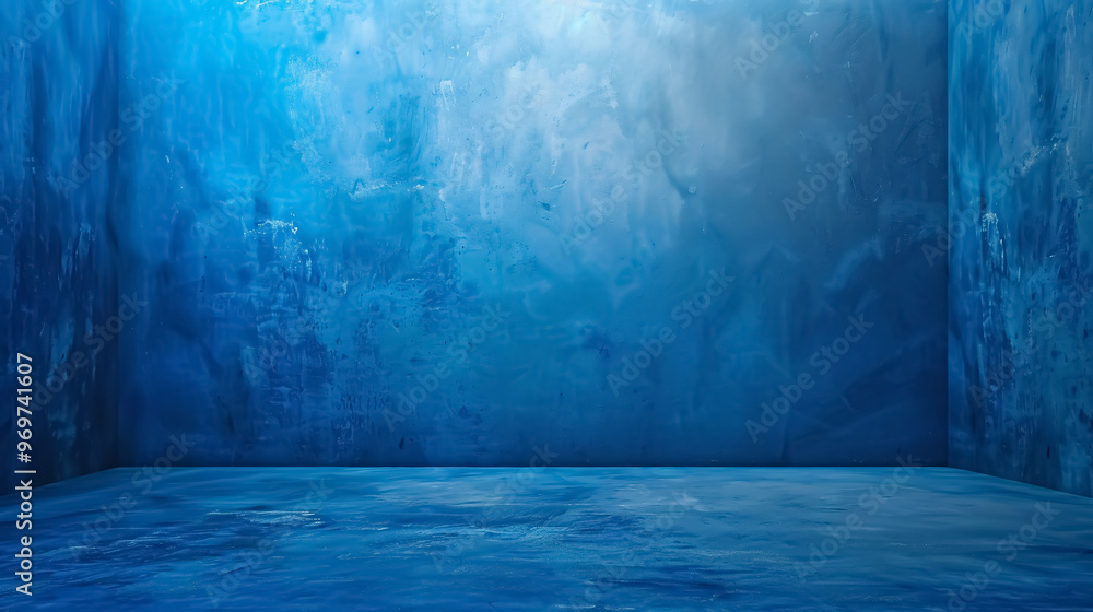 Abstract blue background for Christmas-themed designs. Abstract blue background for Christmas-themed designs.