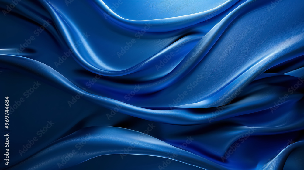 Obraz premium Abstract blue background featuring an explosion star effect.