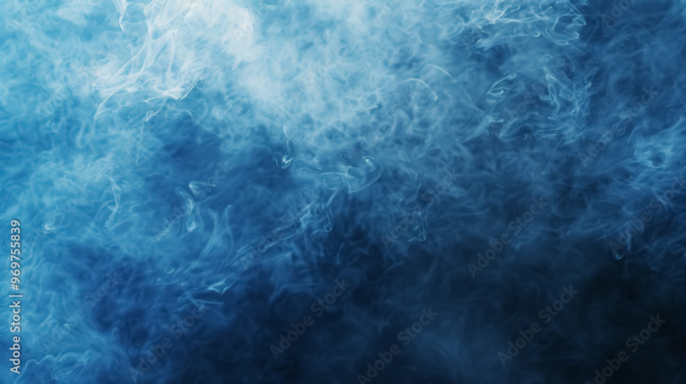Abstract background with a foggy blue atmosphere. Abstract background with a foggy blue atmosphere.